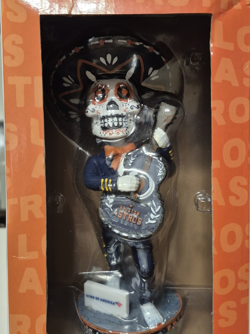 2024 Limited Edition Houston Astros Sugar Skull Bobblehead designed for Hispanic